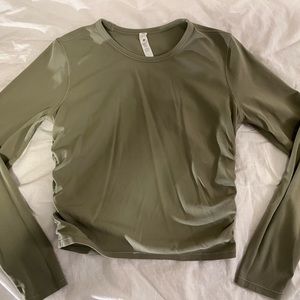 Lululemon All It Takes Nulu Long Sleeve Green